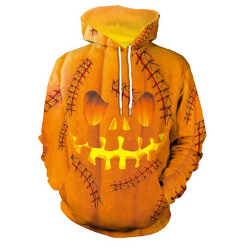 Calabazas de Halloween Sudadera 3D Impreso Cosplay Disfraz Carnaval Traje